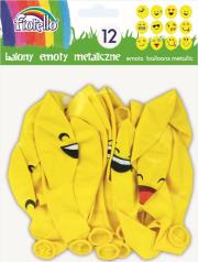 Opakowanie Balony Emoty party metaliczne FIORELLO