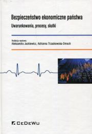Okładka książki Bezpieczeństwo ekonomiczne państwa