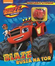 Okładka książki Blaze i megamaszyny.Blaze rusza na tor. POJAZD zabawka