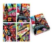 Opakowanie Brulion Marmar A4/80K kratka Metropolis (5szt)