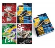 Opakowanie Brulion Marmar A4/80K kratka Sneakers (5szt)