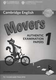 Opakowanie Cambridge English Movers 1 Authentic Examination Papers Answer booklet