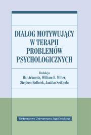 Okładka książki Dialog motywujący w terapii problemów psycholog.