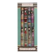 Opakowanie Długopisy żelowe Gorjuss - Metalic 4 sztuki