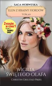 Okładka książki Elen z krainy fiordów Tom 40 Wigilia Swiętego Olafa