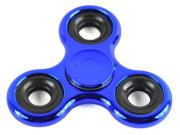 Opakowanie Fidget Spinner stalowy połysk metalic niebieski