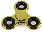 Opakowanie Fidget Spinner stalowy połysk metalic złoty
