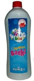 Fru Blu Bańki Płyn ogromne bańki 1L. Wydawca: TM Toys. Dadada.pl Opakowanie Fru Blu Bańki Płyn ogromne bańki 1L