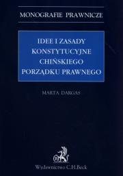 Okładka książki Idee i zasady konstytucyjne chińskiego porządku prawnego