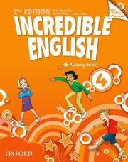 Okładka książki Incredible English 2E 4 WB+Online Practice OXFORD