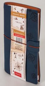 Okładka książki Kalnedarz 2021 Podróznika Granatowy ANTRA