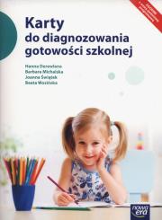 Karty do diagnozowania gotowośsi szkolnej. Autor: Derewlana Hanna, Kunicka-Michalska Barbara, Światek Joanna, Wosińska Beata. Dadada.pl Okładka książki Karty do diagnozowania gotowośsi szkolnej