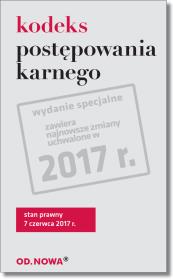 Kodeks Postępowania Karnego. Autor: Opracowanie zbiorowe. Dadada.pl Okładka książki Kodeks Postępowania Karnego