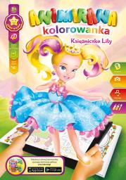 Opakowanie Kolorowanka A4/8 4D Księżniczka Lilly