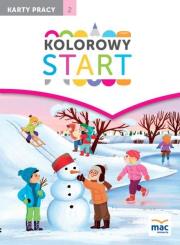 Okładka książki Kolorowy start. 5 i 6 latki KP cz.2 w.2017 MAC