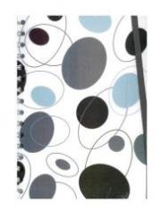 Opakowanie Kołozeszyt A5/120K kratka PP z gumką (4szt)