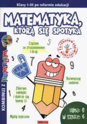 Okładka książki Kombinuj z Kumplem. Matematyka, którą się spotyka