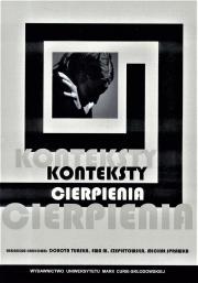 Okładka książki Konteksty cierpienia