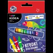 Opakowanie Kredki grafionowe 12 kolorów DERFORM