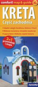 Kreta Część zachodnia 2w1 przewodnik i mapa. Wydawca: ExpressMap. Dadada.pl Opakowanie Kreta Część zachodnia 2w1 przewodnik i mapa