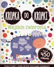 Okładka książki Kropka do kropki. Wiejskie zwierzęta