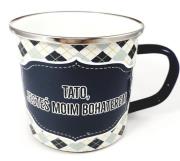 Opakowanie Kubek emaliowany 250ml Tato jesteś moim bohaterem