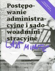 Last minute Postępowanie administracyjne i sądowoadministracyjne. Autor: Bronny Piotr. Dadada.pl Okładka książki Last minute Postępowanie administracyjne i sądowoadministracyjne
