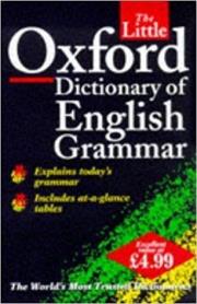 Okładka książki Little Oxford Dictionary English Grammar