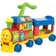 Lokomotywa Rosnij ze mną 0803. Autor: Smily Play. Dadada.pl Okładka książki Lokomotywa Rosnij ze mną 0803