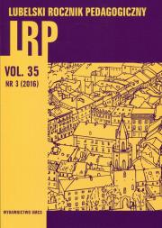 Opakowanie Lubelski Rocznik Pedagogiczny Tom XXXV Nr3 2016