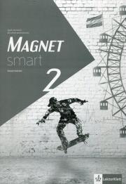 Magnet Smart 2 Zeszyt ćwiczeń. Autor: Żuławińska Elżbieta, Ćwikowska Beata, Fischer Arleta. Dadada.pl Okładka książki Magnet Smart 2 Zeszyt ćwiczeń