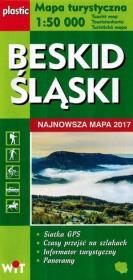 Mapa turystyczna Beskid Śląski 1:50 000 WIT. Autor:   Praca zbiorowa. Dadada.pl Okładka książki Mapa turystyczna Beskid Śląski 1:50 000 WIT