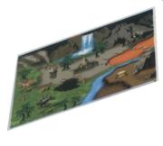 Opakowanie Mata dywan koc na podłogę Dinozaur 108x58cm