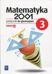 Matematyka  GIM KL 3. Podręcznik. Matematyka 2001. Autor: praca zbiorowa. Dadada.pl Okładka książki Matematyka  GIM KL 3. Podręcznik. Matematyka 2001