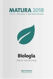 Matura 2018 Biologia.Testy i arkusze ZR. Autor: Michalik Joanna, Kulpiński Kamil. Dadada.pl Okładka książki Matura 2018 Biologia.Testy i arkusze ZR