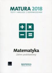 Matura 2018 MAtematyka. Testy i arkusze ZP. Autor: Ryszard Jerzy Pawlak Kinga Gałązka. Dadada.pl Okładka książki Matura 2018 MAtematyka. Testy i arkusze ZP