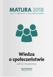 Matura 2018 WOS. Testy i arkusze ZR. Autor: Walczyk Mikołaj. Dadada.pl Okładka książki Matura 2018 WOS. Testy i arkusze ZR