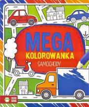 Okładka książki Megakolorowanka. Samochody w.2