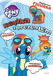 My Little Pony Książka z prezentem Rainbow Dash. Autor: Opracowanie zbiorowe. Dadada.pl Okładka książki My Little Pony Książka z prezentem Rainbow Dash