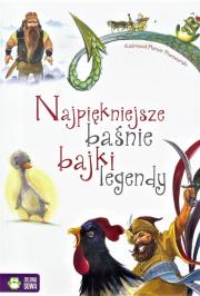 Okładka książki Najpiękniejsze Baśnie, Bajki, Legendy (biała)