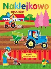 Okładka książki Naklejkowo. Traktory