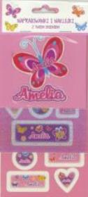 Opakowanie Naprasowanki i naklejki imienne - Amelia