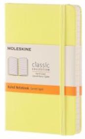 Opakowanie Notes Classic 9x14 w linie - cytrynowy MOLESKINE