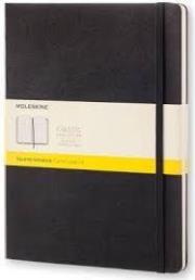 Opakowanie Notes Moleskiny XL kratka w twardej oprawie czarny 192 strony