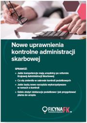 Okładka książki Nowe uprawnienia kontrolne administracji skarbowej