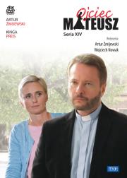 Ojciec Mateusz. Sezon 14. Autor: Artur Żmijewski, prof. Wojciech Nowak. Dadada.pl Okładka książki Ojciec Mateusz. Sezon 14