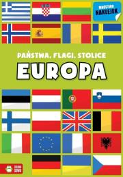 Okładka książki Państwa, flagi, stolice. Europa