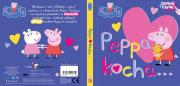 Okładka książki Peppa Pig.Peppa kocha…DOTKNIJ I CZYTAJ - OPRAWA TWARDA, strony kartonowe
