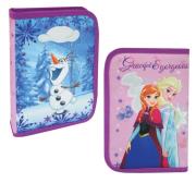 Opakowanie Piórnik 1 suwak 2 klapkowy z wyposażeniem Frozen