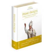 Okładka książki Pismo Święte Starego i Nowego Testamentu z komentarzami Jana Pawła II